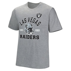 Las Vegas Raiders Tackle Adaptive T-Shirt - Gray T-shirts