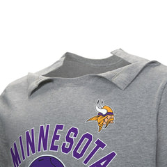 Minnesota Vikings Tackle Adaptive T-Shirt - Gray T-shirts