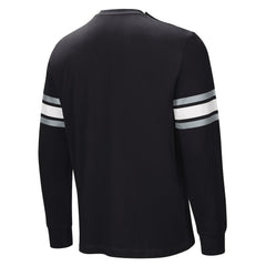 Las Vegas Raiders Hands Off Long Sleeve Adaptive T-Shirt - Black T-shirts