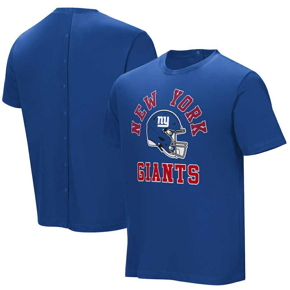 New York Giants Field Goal Assisted T-Shirt - Royal T-shirts
