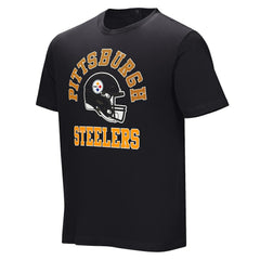 Pittsburgh Steelers Field Goal Assisted T-Shirt - Black T-shirts