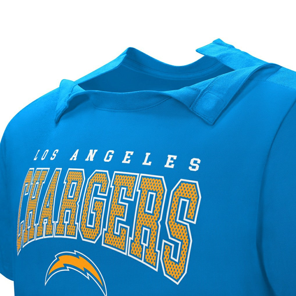 Los Angeles Chargers Home Team Adaptive T-Shirt - Blue T-shirts