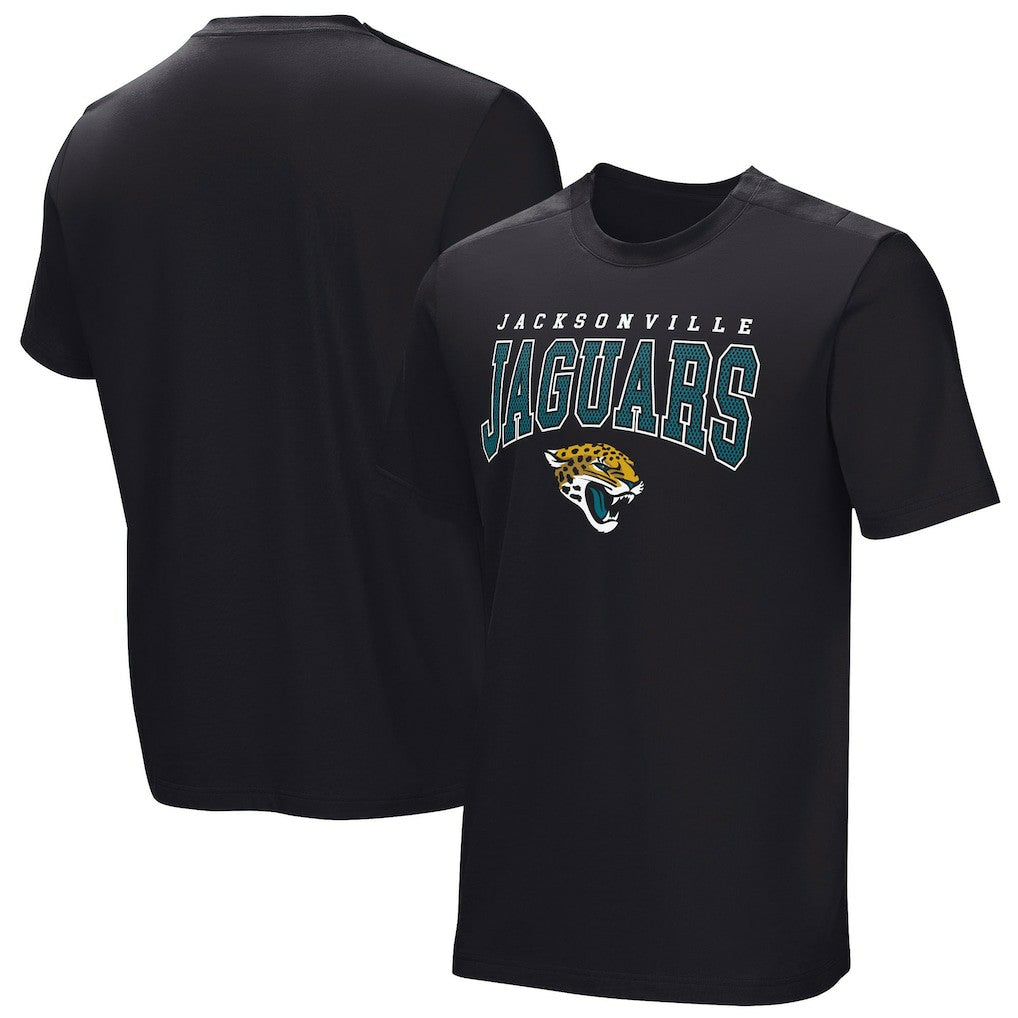 Jacksonville Jaguars Home Team Adaptive T-Shirt - Black T-shirts