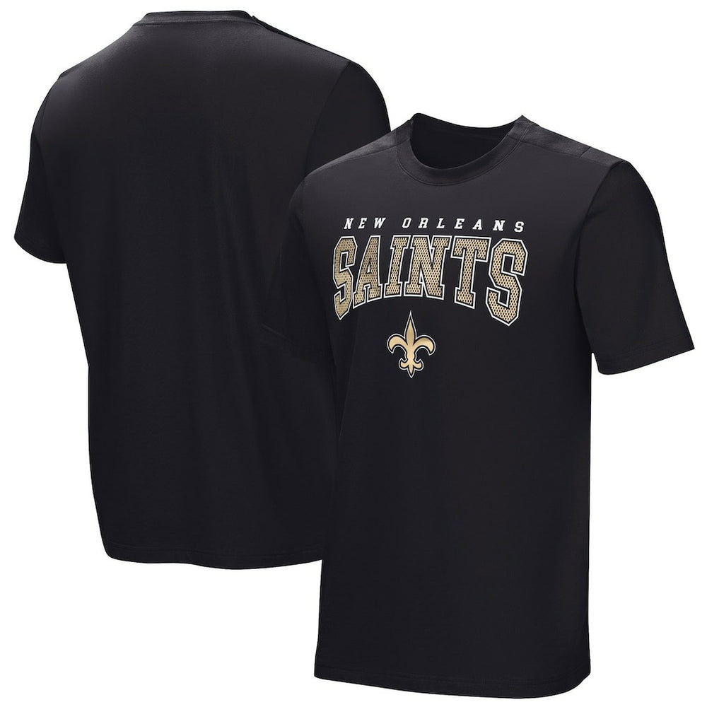 New Orleans Saints Home Team Adaptive T-Shirt - Black T-shirts