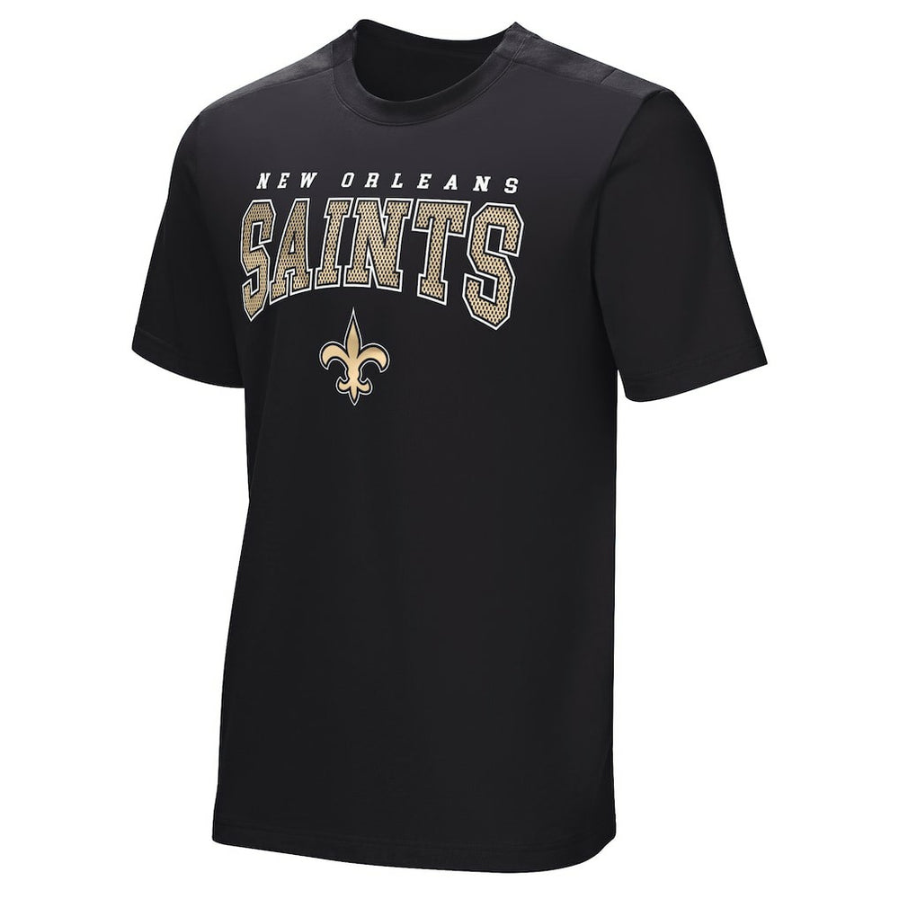New Orleans Saints Home Team Adaptive T-Shirt - Black T-shirts