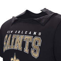New Orleans Saints Home Team Adaptive T-Shirt - Black T-shirts