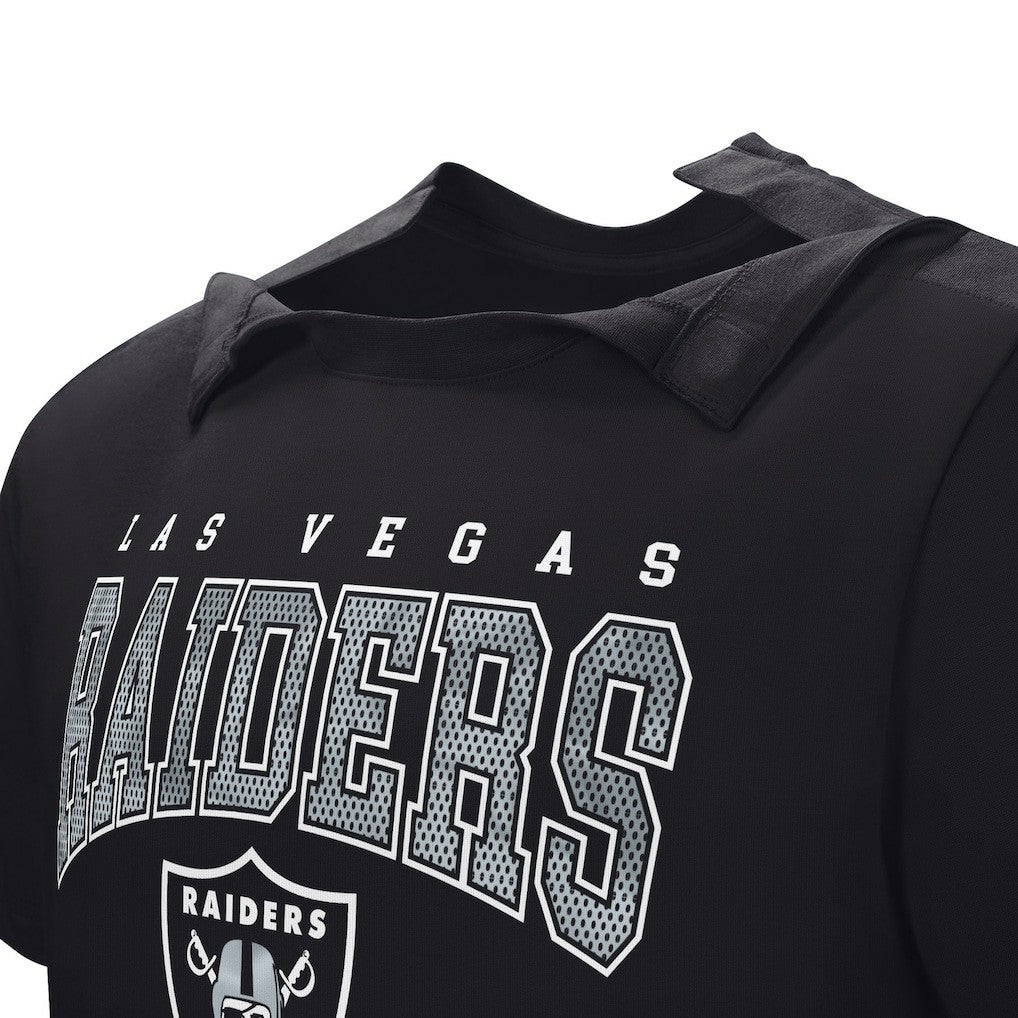 Las Vegas Raiders Home Team Adaptive T-Shirt - Black T-shirts