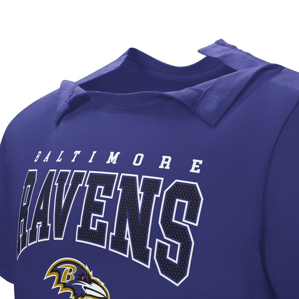 Baltimore Ravens Home Team Adaptive T-Shirt - Purple T-shirts