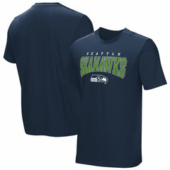 Seattle Seahawks Home Team Adaptive T-Shirt - Navy T-shirts