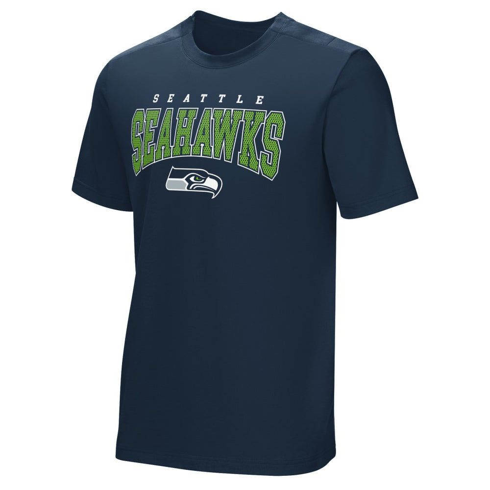 Seattle Seahawks Home Team Adaptive T-Shirt - Navy T-shirts