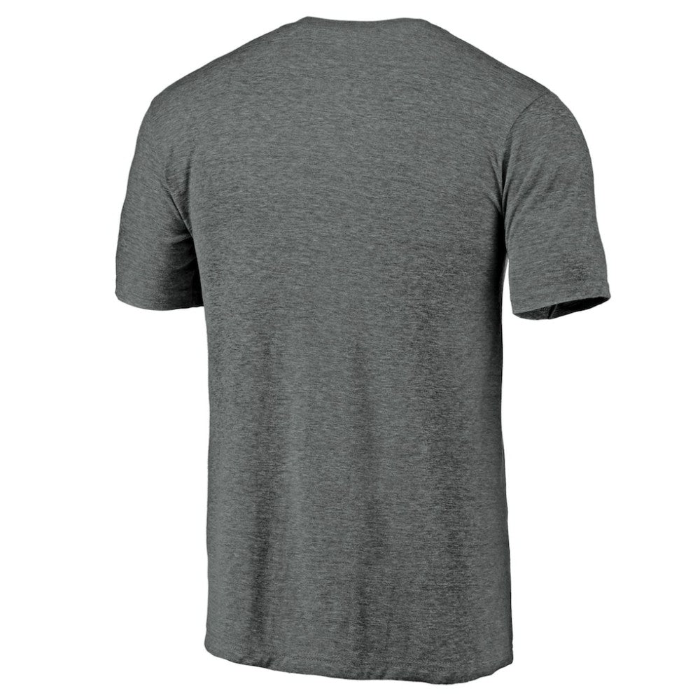 Los Angeles Dodgers Cooperstown Collection Logo Tri-Blend T-Shirt - Heather Gray T-shirts