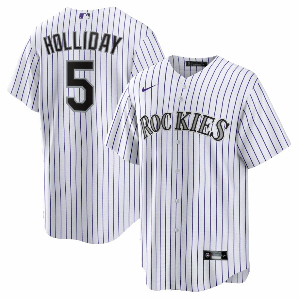 Matt Holliday Colorado Rockies Nike Home Retired Player Replica Jersey - White Jerseys