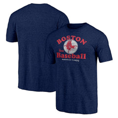 Boston Red Sox Cooperstown Collection Our Game Tri-Blend T-Shirt - Heather Navy T-shirts