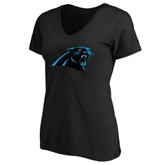 Bryce Young Carolina Panthers Women's Plus Size Fair Catch Name & Number Scoop Neck T-Shirt - Black T-shirts