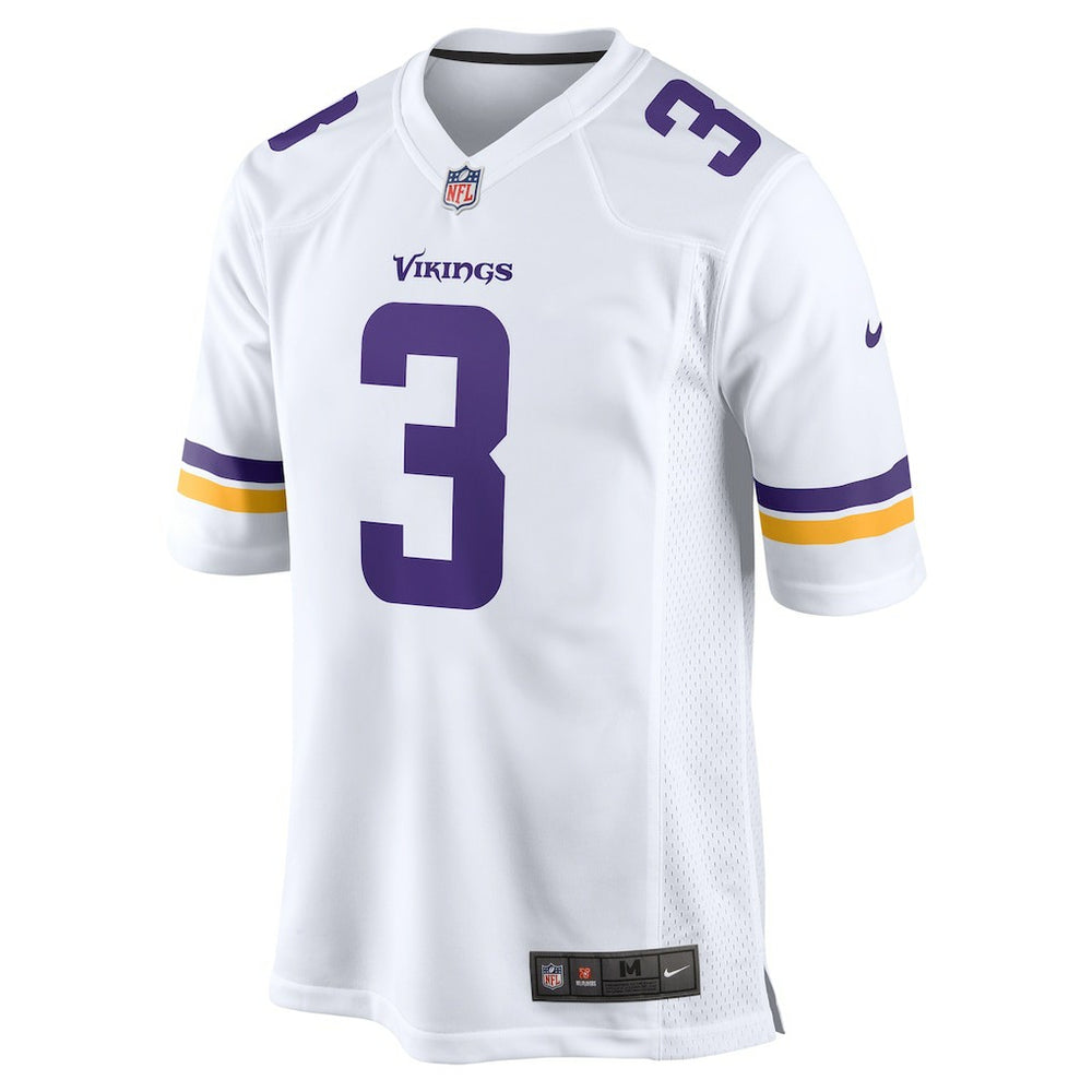 Jordan Addison Minnesota Vikings Away Game Jersey - White Jerseys
