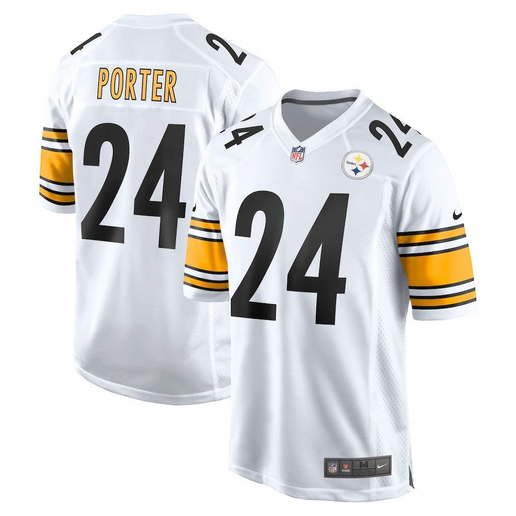 Joey Porter Jr. Pittsburgh Steelers Away Game Jersey - White Jerseys