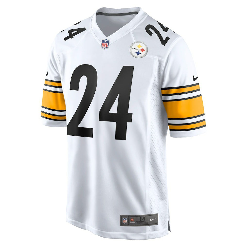 Joey Porter Jr. Pittsburgh Steelers Away Game Jersey - White Jerseys