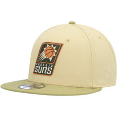 Phoenix Suns Green Collection Repreve 9FIFTY Snapback Hat Khaki/Tan - New Era