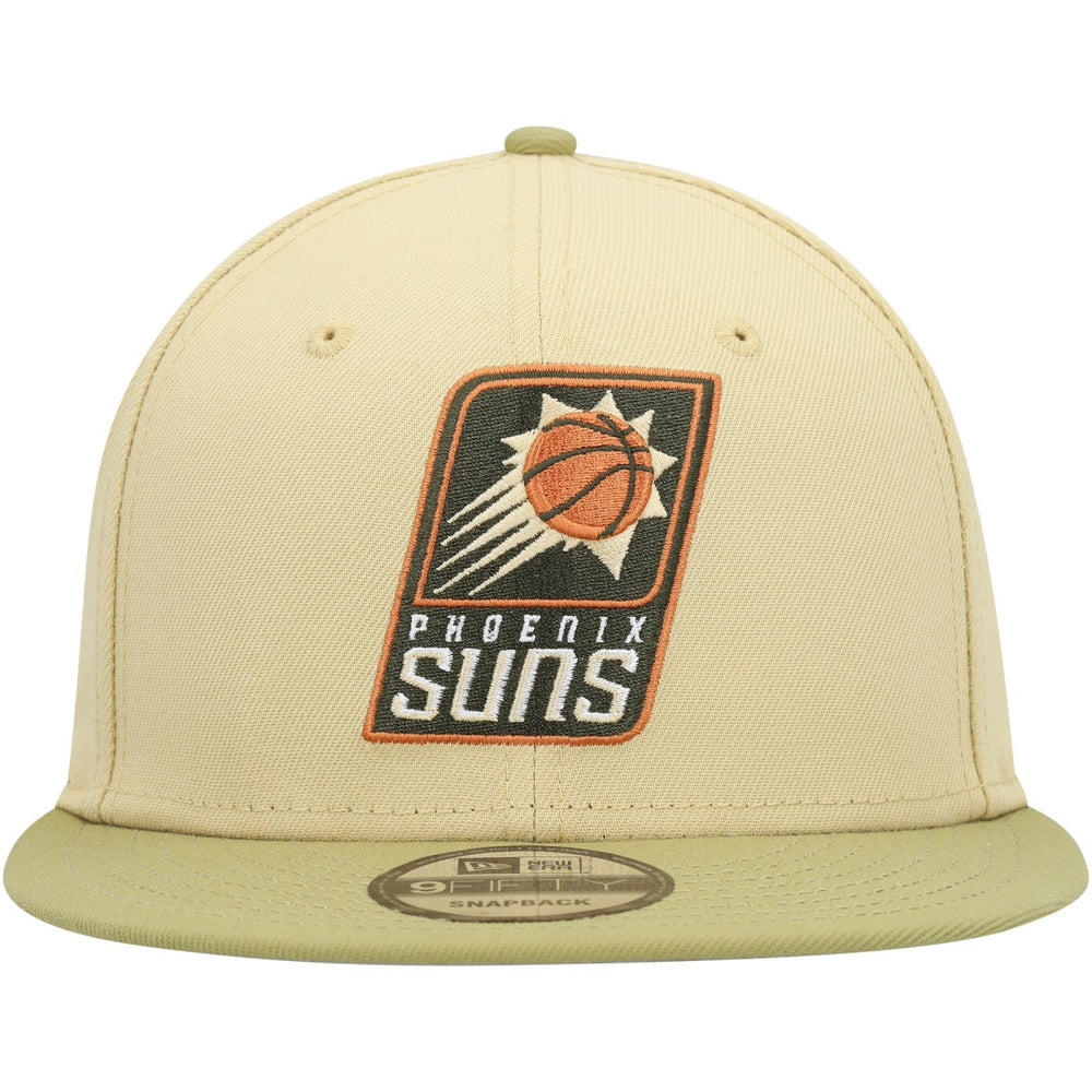 Phoenix Suns Green Collection Repreve 9FIFTY Snapback Hat Khaki/Tan - New Era
