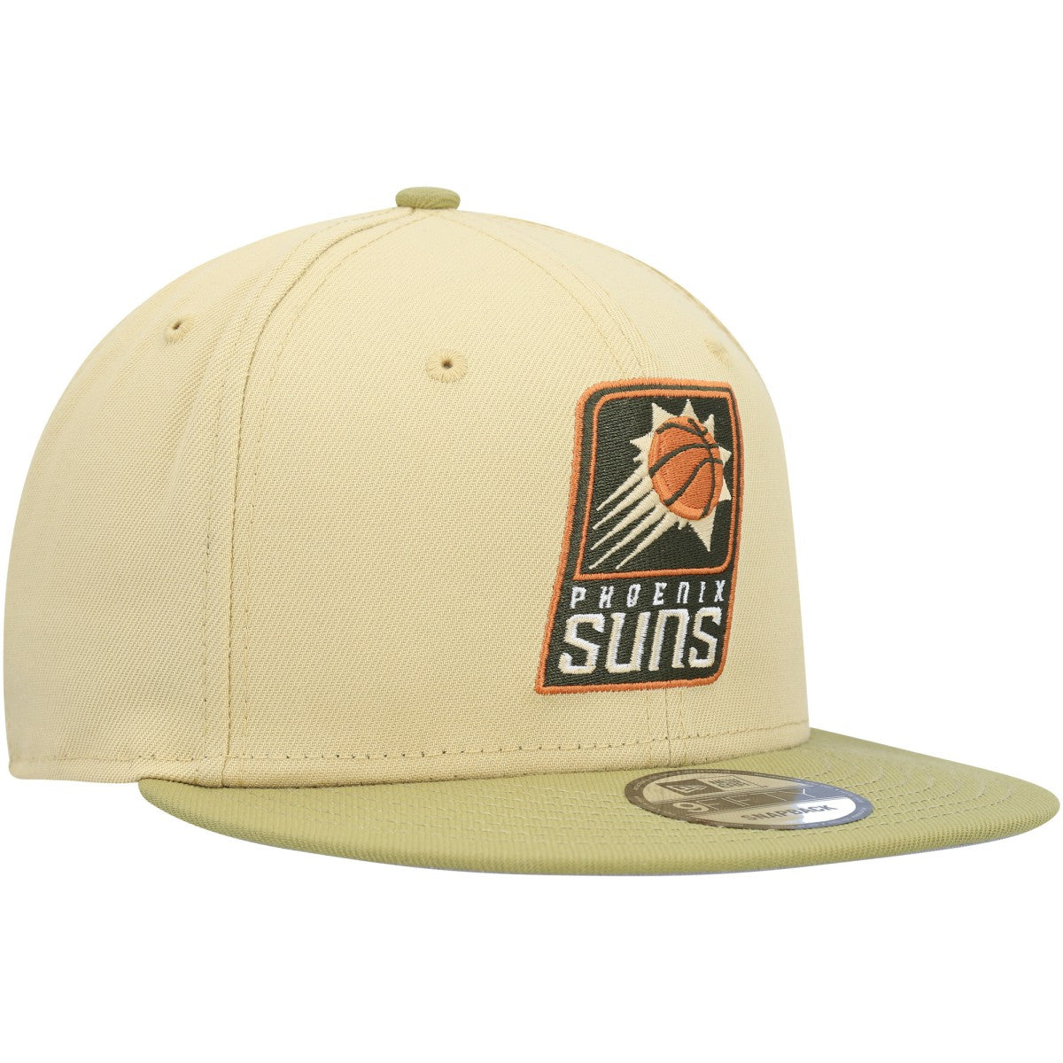 Phoenix Suns Green Collection Repreve 9FIFTY Snapback Hat Khaki/Tan - New Era