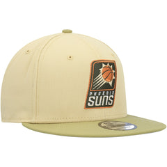 Phoenix Suns Green Collection Repreve 9FIFTY Snapback Hat Khaki/Tan - New Era
