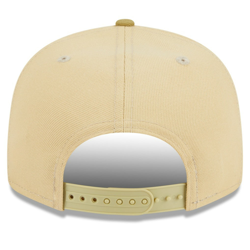 Philadelphia 76ers Green Collection Repreve 9FIFTY Snapback Hat Khaki/Tan - New Era