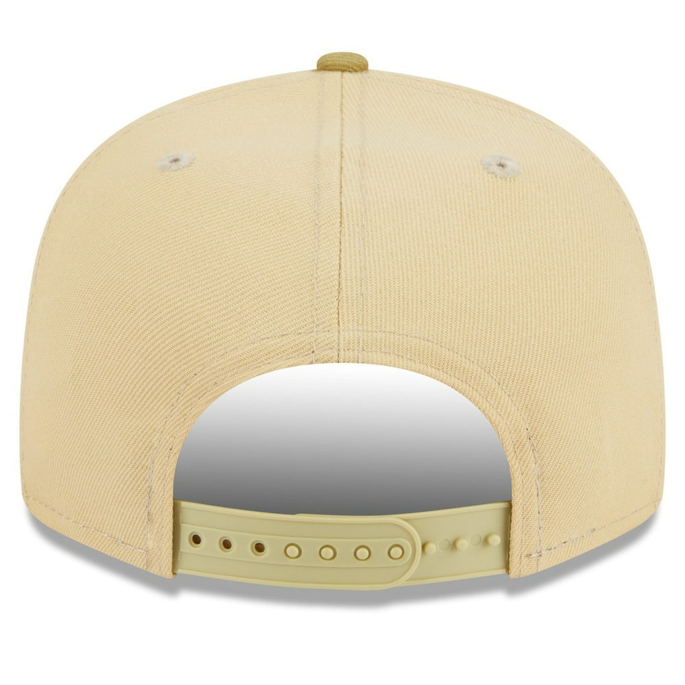 Philadelphia 76ers Green Collection Repreve 9FIFTY Snapback Hat Khaki/Tan - New Era