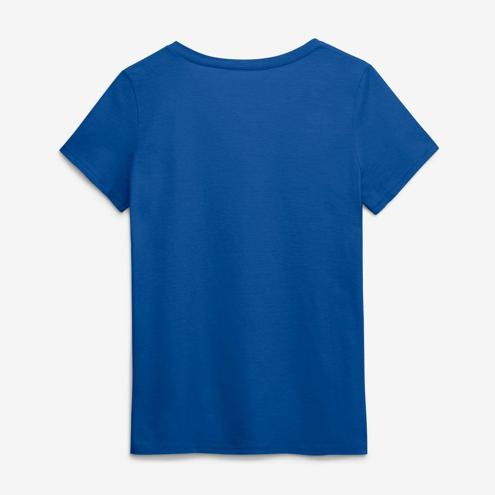 Buffalo Bills Logo Athletic Women's Primary Logo V-Neck T-Shirt - Royal T-shirts