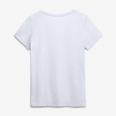 Los Angeles Chargers Logo Athletic Women's Primary Logo V-Neck T-Shirt - White T-shirts