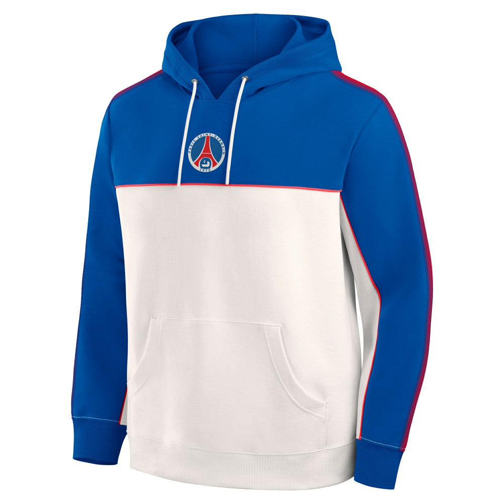 Paris Saint-Germain Retro Overhead Tri-Blend Hoodie Royal/White - Fanatics discount