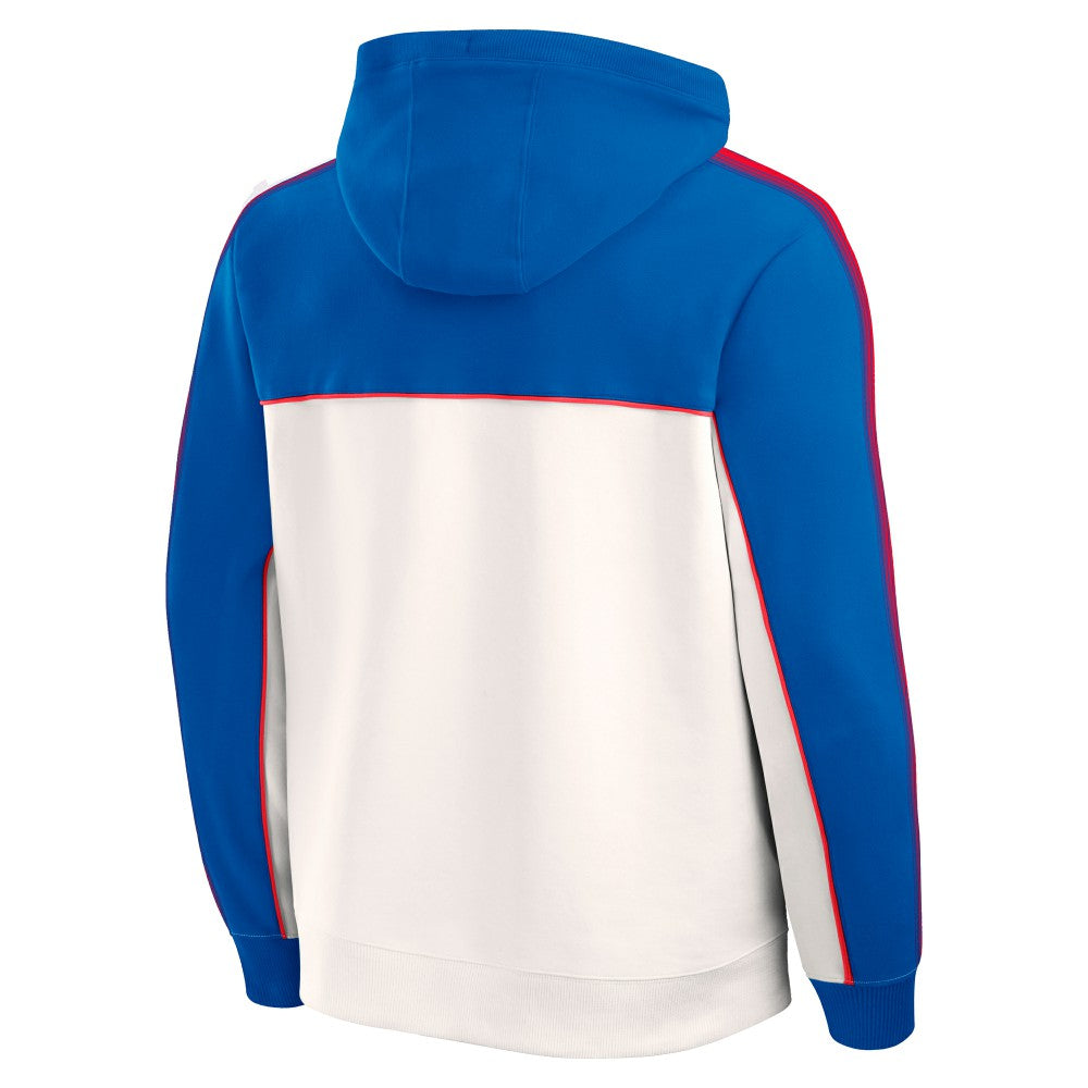 Paris Saint-Germain Retro Overhead Tri-Blend Hoodie Royal/White - Fanatics discount