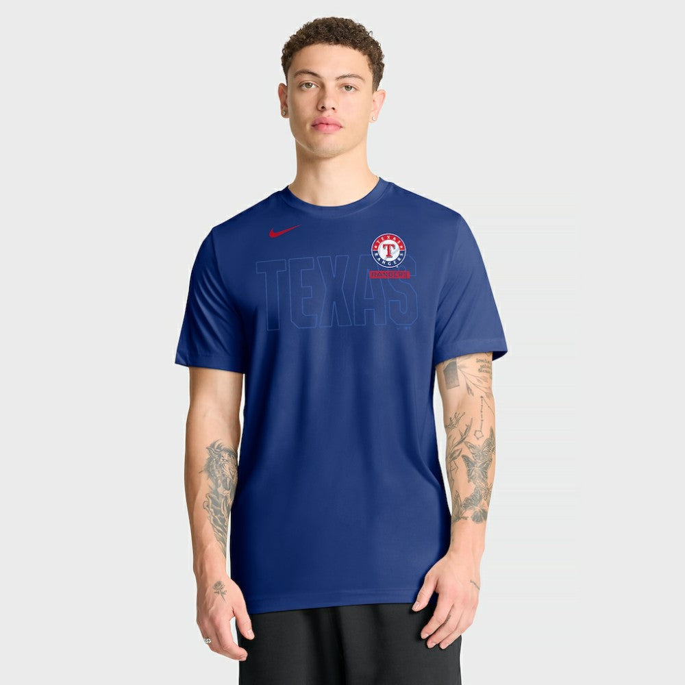 Texas Rangers Nike Knockout Team Legend Dri-FIT T-Shirt - Royal T-shirts