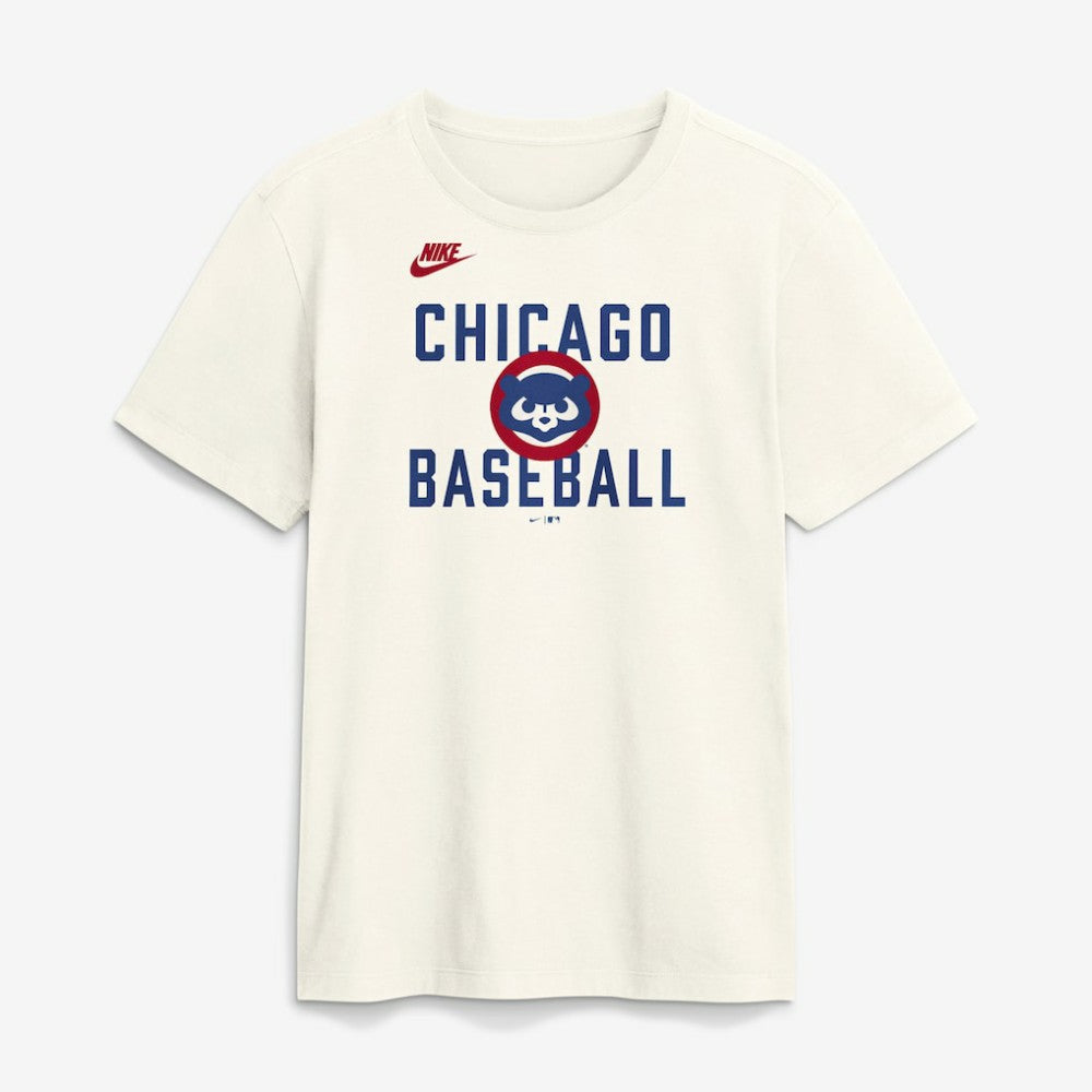 Chicago Cubs Nike Cooperstown Collection ‘70s Inspired T-Shirt - Cream T-shirts