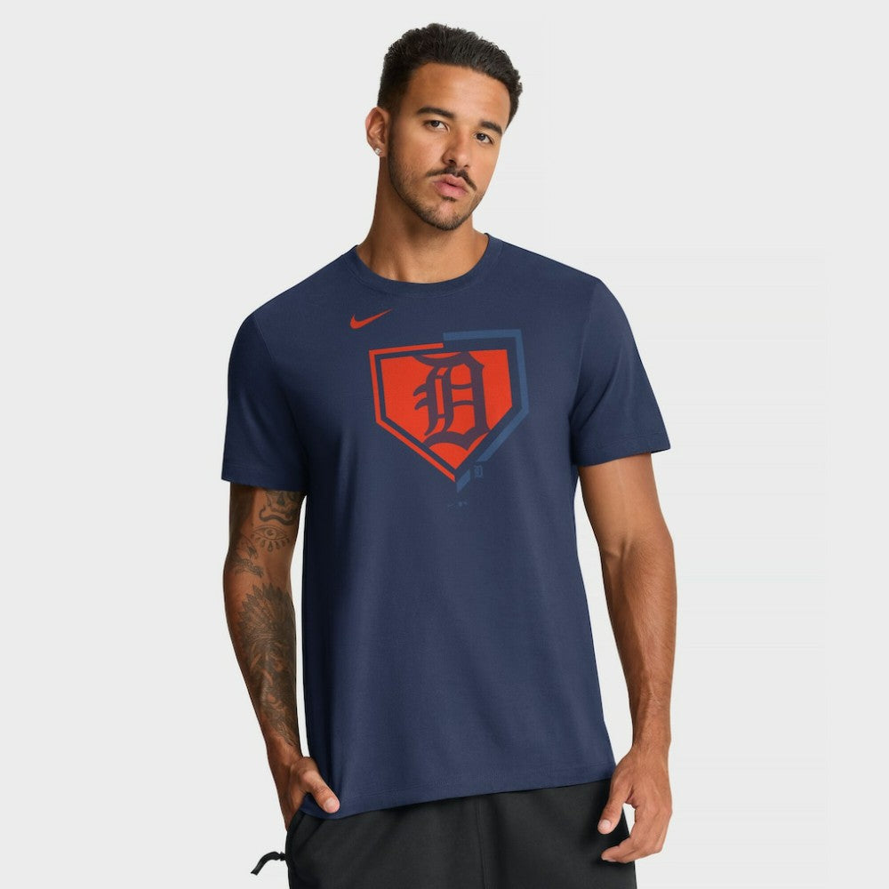 Detroit Tigers Nike Icon T-Shirt - Navy T-shirts