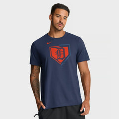 Detroit Tigers Nike Icon T-Shirt - Navy T-shirts