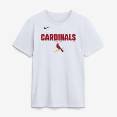St. Louis Cardinals Nike Bold Team Name T-Shirt - White T-shirts