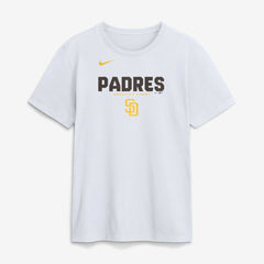 San Diego Padres Nike Bold Team Name T-Shirt - White T-shirts