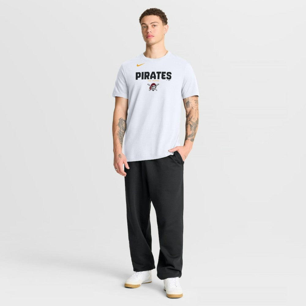 Pittsburgh Pirates Nike Bold Team Name T-Shirt - White T-shirts