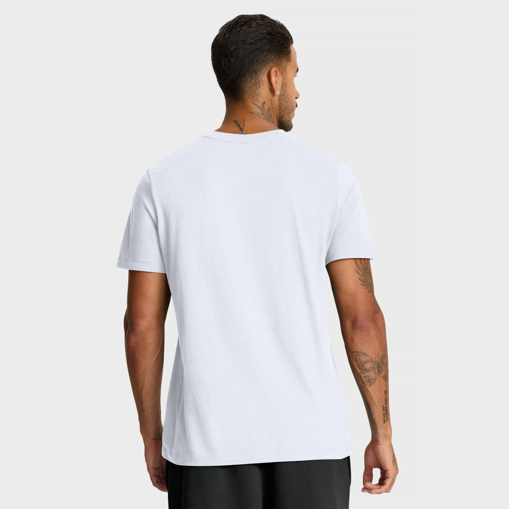 Cleveland Guardians Nike Bold Team Name T-Shirt - White T-shirts