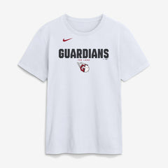 Cleveland Guardians Nike Bold Team Name T-Shirt - White T-shirts