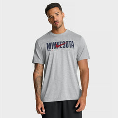 Minnesota Twins Nike Swoosh Legend Dri-FIT T-Shirt - Heather Gray T-shirts