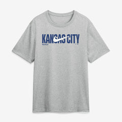 Kansas City Royals Nike Swoosh Legend Dri-FIT T-Shirt - Heather Gray T-shirts