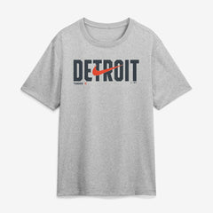 Detroit Tigers Nike Swoosh Legend Dri-FIT T-Shirt - Heather Gray T-shirts