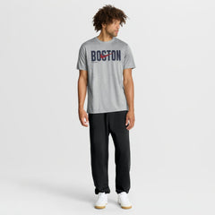Boston Red Sox Nike Swoosh Legend Dri-FIT T-Shirt - Heather Gray T-shirts