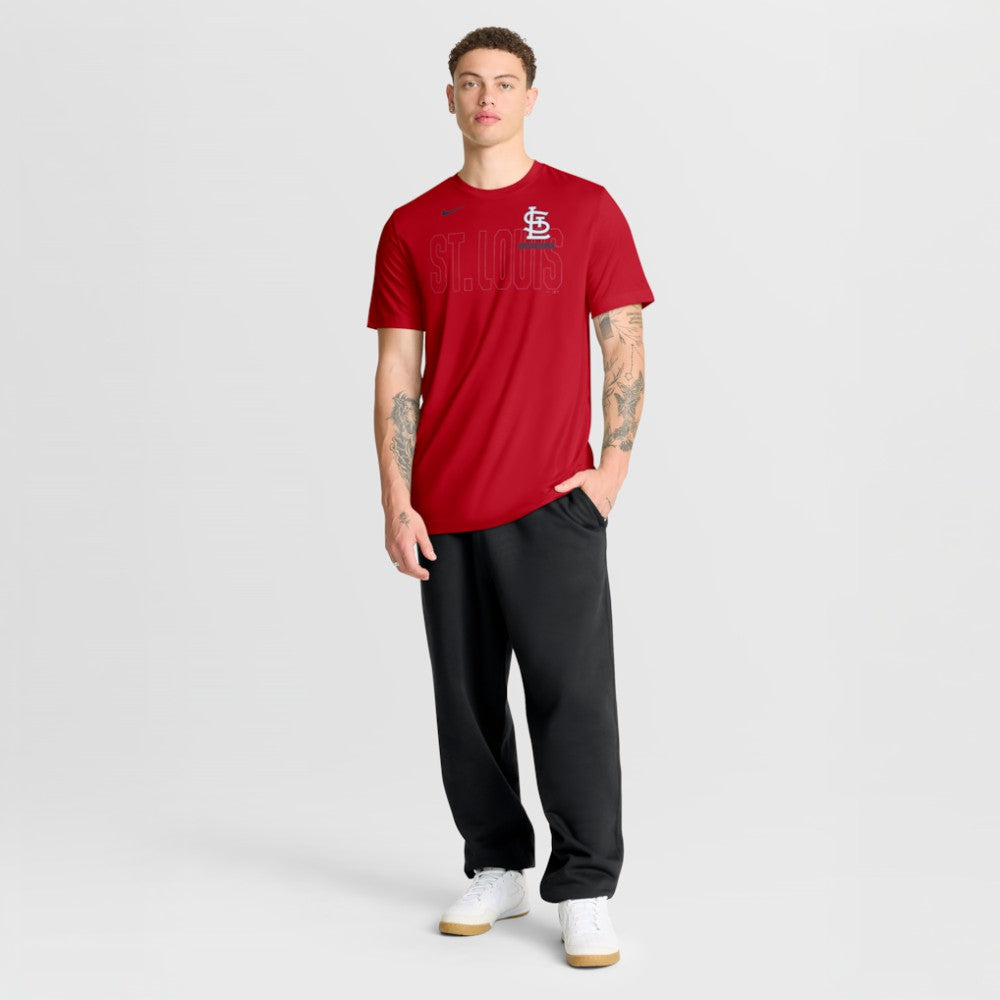 St. Louis Cardinals Nike Knockout Team Legend Dri-FIT T-Shirt - Red T-shirts