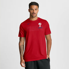 Philadelphia Phillies Nike Knockout Team Legend Dri-FIT T-Shirt - Red T-shirts