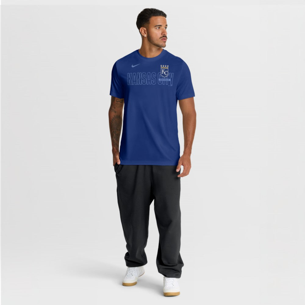 Kansas City Royals Nike Knockout Team Legend Dri-FIT T-Shirt - Royal T-shirts