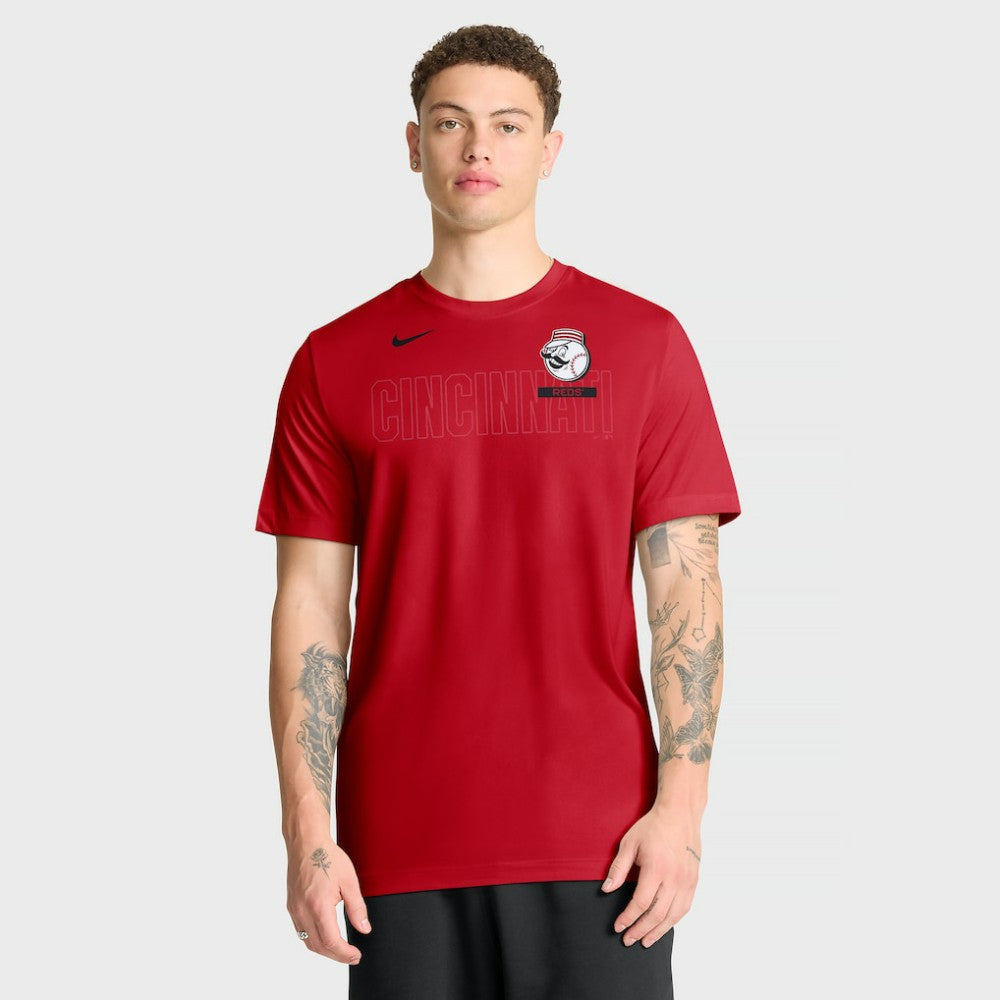 Cincinnati Reds Nike Knockout Team Legend Dri-FIT T-Shirt - Red T-shirts