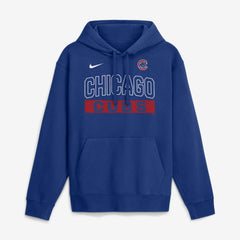 Chicago Cubs Nike Primetime Club Hoodie - Royal Hoodies
