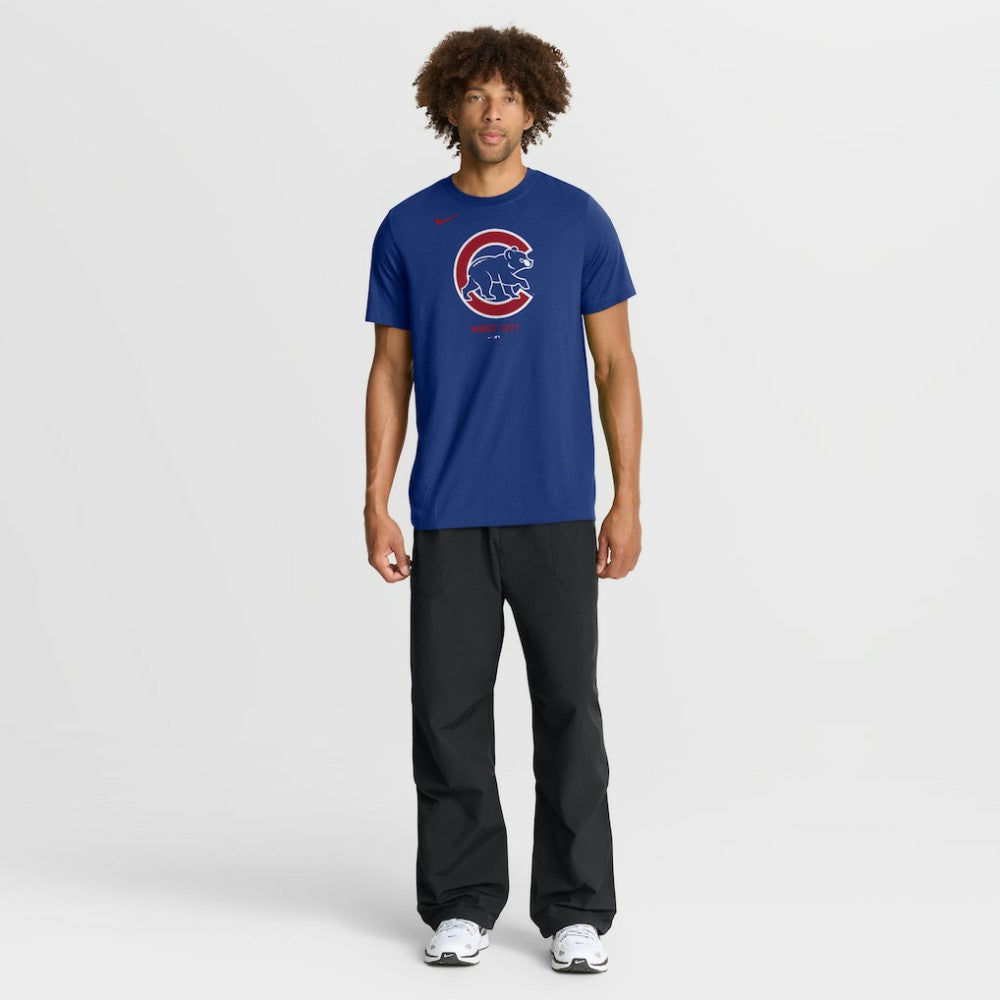 Chicago Cubs Nike Tri-Blend Logo T-Shirt - Royal T-shirts
